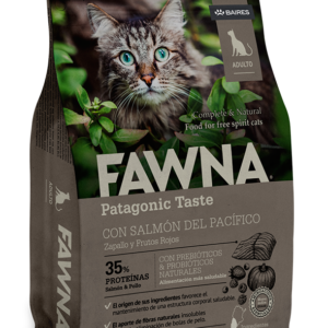 Fawna gato adulto salmon