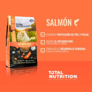 Total Nutrition gato salmon y arroz