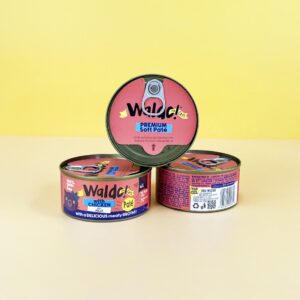 Waldo lata gato pollo GF