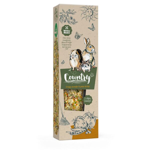 Country barrita tomate y gisantes