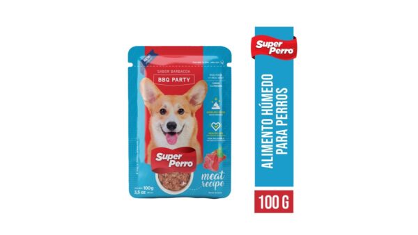 Super perro sobre pate babacoa