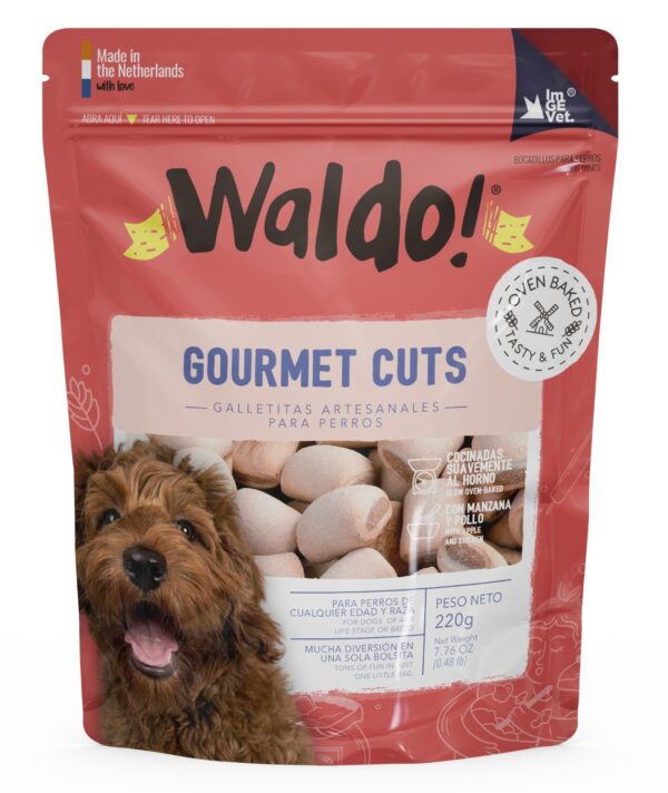 Waldo galletas perro Gourmet cuts