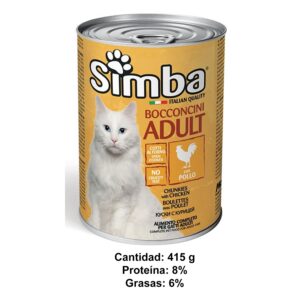 Simba gato Pollo 475g