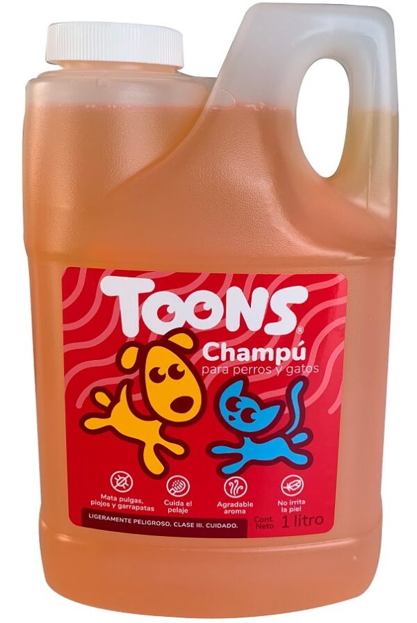 Champú toons perro y gatos 1L