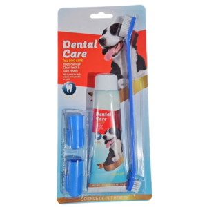 Kit cepillo + pasta para caninos