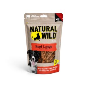 Natural Wild pulmones de res 55g
