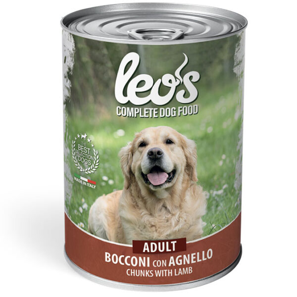 Leos perro cordero 415g