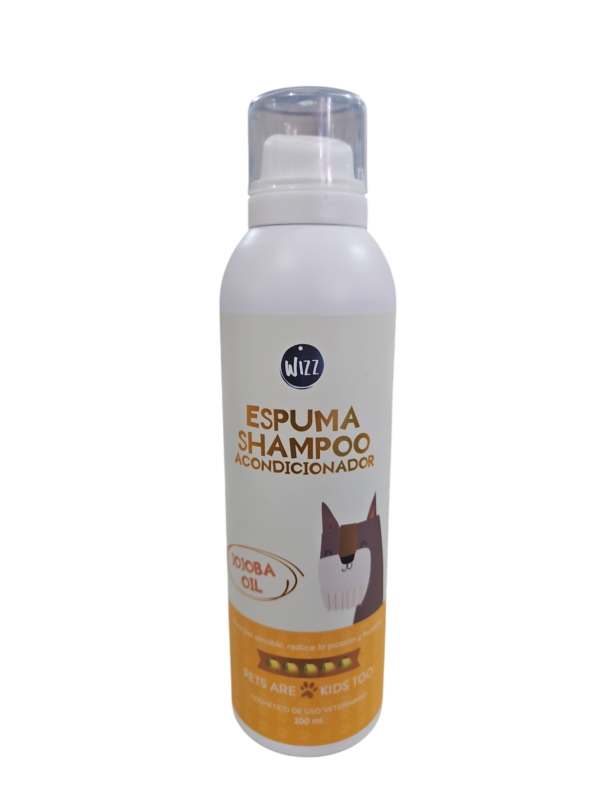 Wizz espuma baño seco limon 200ml