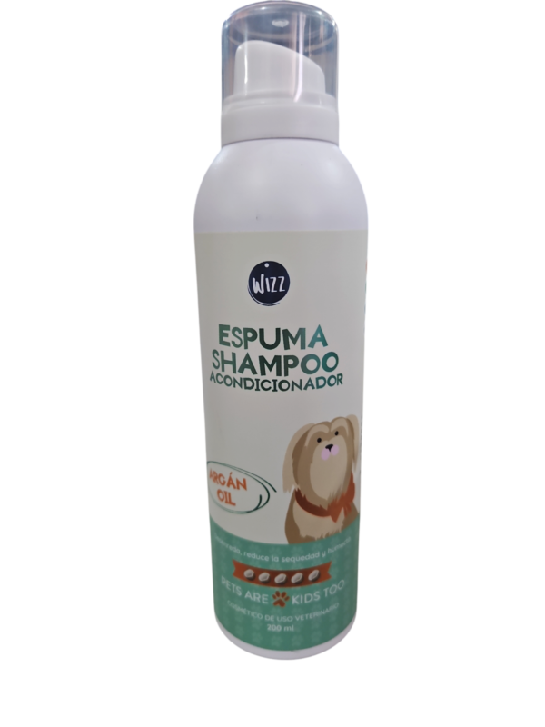 Wizz espuma baño seco coco