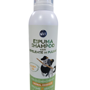Wizz espuma baño seco repelente anti pulgas 200ml