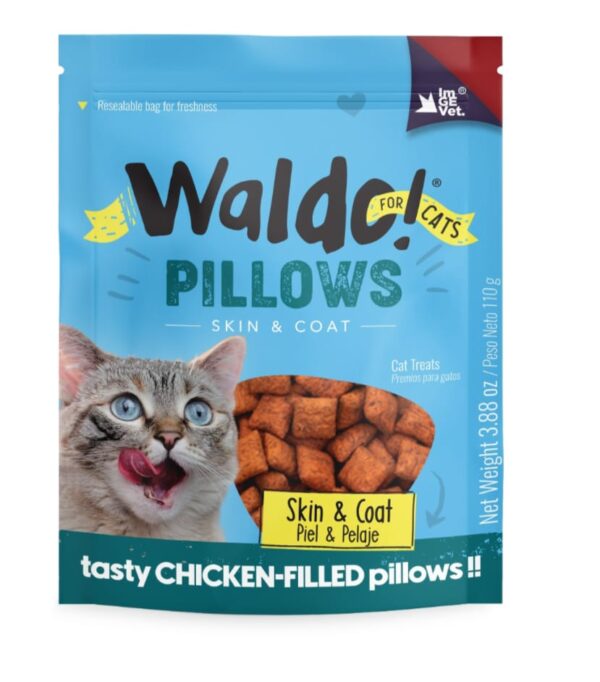 Waldo pillow pollo piel y peló