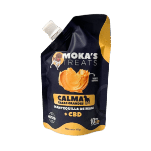 Mokas Mantequilla Mani CBD perro grande 150g