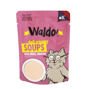 Waldo sopa para gato pollo 43g