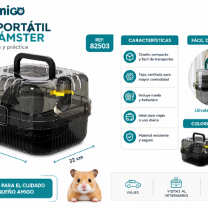 Jaula para hamster buen amigo