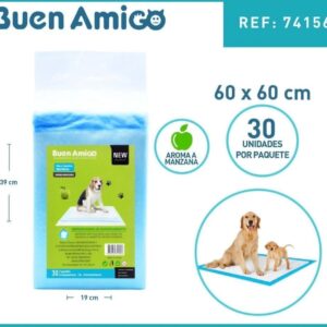 Pads con aroma a manzana buen amigo 30u