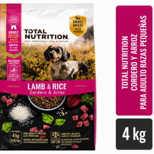 Total Nutrition adultos raza pequeña 4k