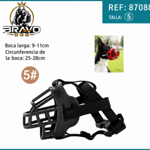Bozal de Silicona Bravo dog #5