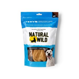 Natural Wild Orejas De Res 6u